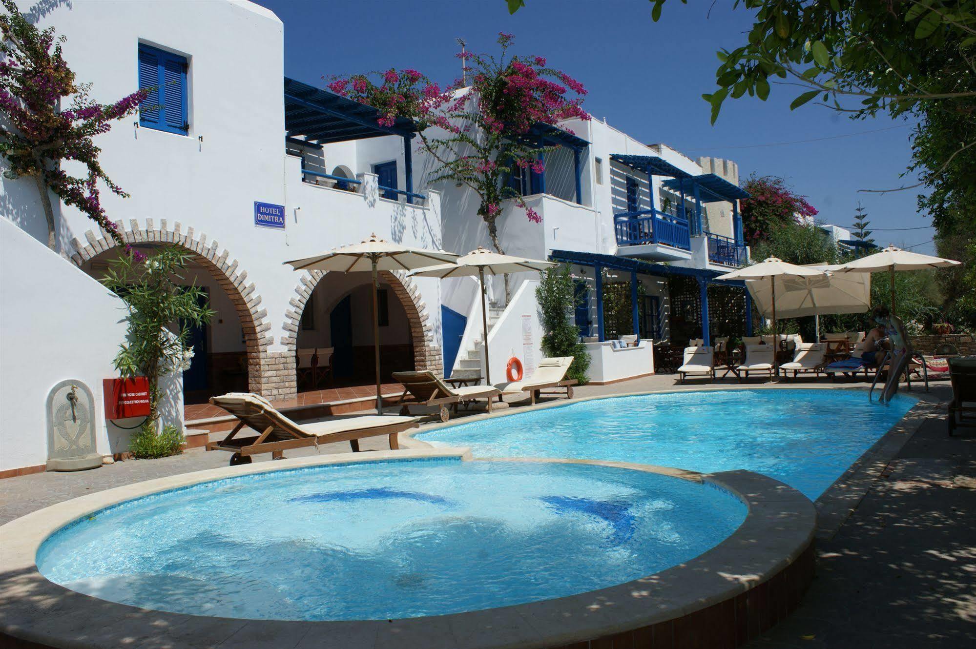 Dimitra Hotel Agios Prokopios  Luaran gambar