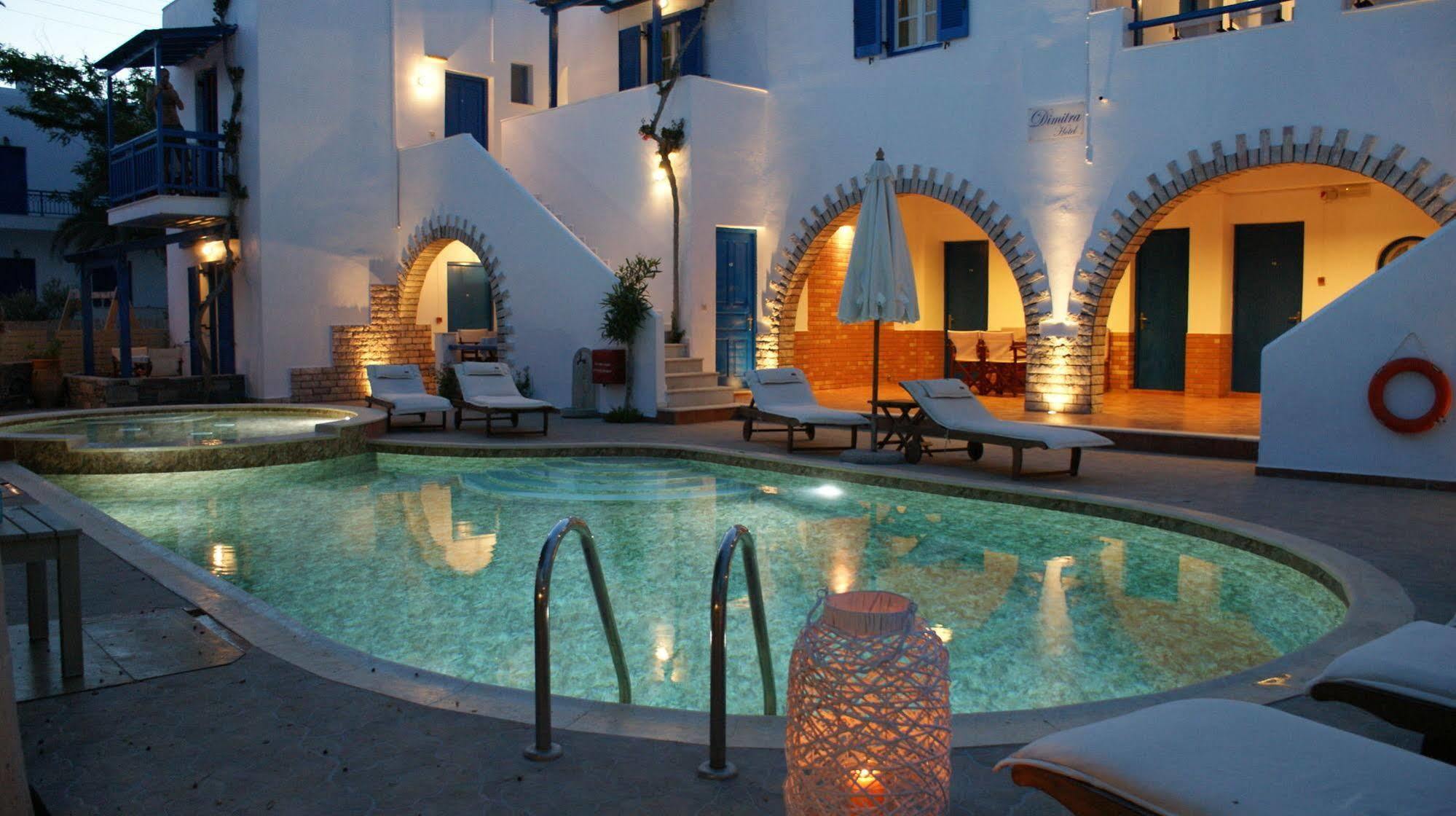 Dimitra Hotel Agios Prokopios  Luaran gambar